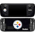 NFL Pittsburgh Steelers Distressed Steam Deck Handheld Gaming Computer Skin